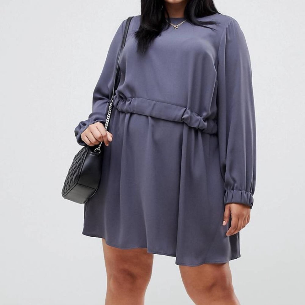 NWT ASOS gray dress